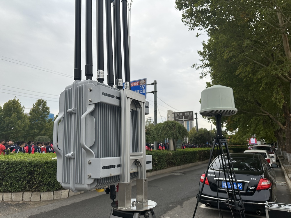 Event guarantee | NewFly fixed countermeasure equipment fully guarantees the smooth progress of the Anyang Marathon